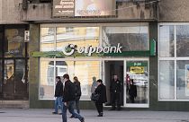 Archív fotó: az OTP Bank fiókja a kárpátaljai Beregszászon