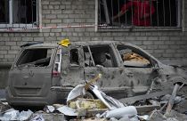 آثار قصف على ميكولايف الأوكرانية. 2022/11/11