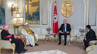 Tunisian president Saied meets religious leaders