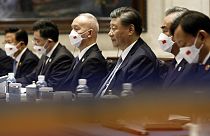 Der chinesische Präsident Xi Jinping im Vorfeld des China-Zentralasien-Gipfels in Xian
