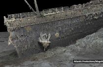 صور ثلاثية الأبعاد تم انتاجها من خلال التقاط 720 ألف صورة لحطام السفينة في قاع المحيط
