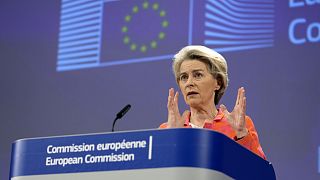 Az Európai Bizottság elnöke brüsszeli sajtótájékoztatóján