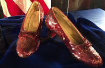 A pair of ruby slippers from 'The Wizard of Oz' remain in FBI custody