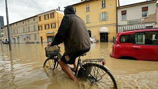 Überflutungen nach Starkregen in Italien