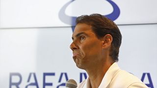 Rafael Nadal am 18. Mai 2023 in seiner Heimatstadt Manacor auf Mallorca