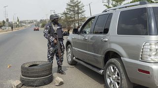 Nigeria police press conference on deadly US convoy attack