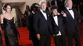 Der 80-jährige Harrison Ford in Cannes bei der Premiere des 5. Indiana Jones Films