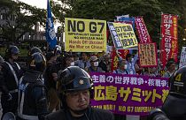 G7 Zirvesi protesto edildi