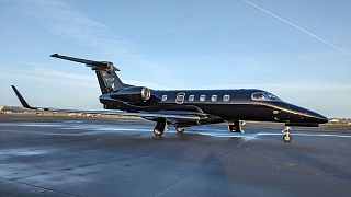 ‘Staggeringly polluting and generally pointless’: Europe’s private jets in numbers.