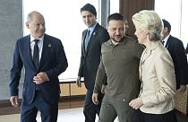 Ο Βολοντίμιρ Ζελένσκι μεταξύ Ευρωπαίων ηγετών στην σύνοδο της G7 στη Χιροσίμα