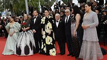 Festival de Cannes : montée des marches acclamée pour Scorsese, De Niro et DiCaprio, le 20 mai 2023.