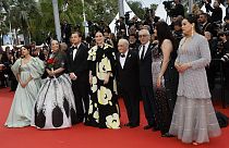 Festival de Cannes : montée des marches acclamée pour Scorsese, De Niro et DiCaprio, le 20 mai 2023.