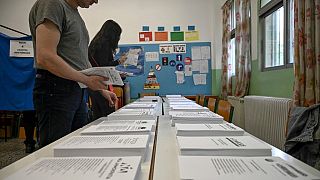 Греки голосуют на всеобщих выборах (21 мая 2023 г.)