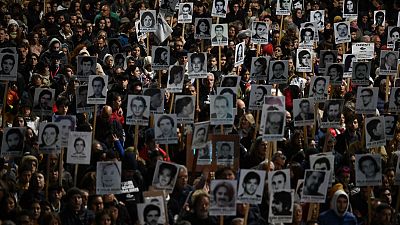 "مسيرة الصمت" في أوروغواي إحياء لذكرى النفقودين خلال الحكم العسكري