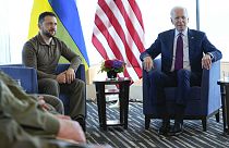 ABD Başkanı Joe Biden ve Ukrayna Devlet Başkanı Volodimir Zelenskiy