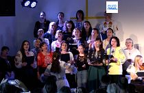 Die Frauen des Chors "Sonnenblume" in Tschechien 