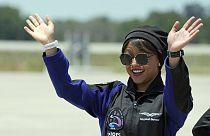 Rayyanah Barnawi, astronauta e investigadora sobre el cáncer de mama, primera mujer árabe enviada al espacio.