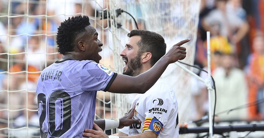 Vinicius Jr. criticises La Liga following racist abuse at Valencia