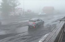 Under the volcano: the town of Catania in Sicily is covered in a cloud of ash as Mount Etna erupts, May 21, 2023