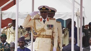 Nigeria: Navy holds last parade for outgoing president Muhammadu Buhari