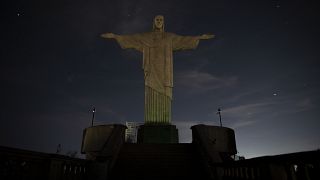 Christ the Redeemer statue goes dark in support of Vinicius 