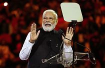Discours du Premier ministre indien Narendra Modi, à Sydney, le 23 mai 2023