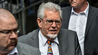 Veteran entertainer Rolf Harris arrives at Southwark Crown Court in central London in 2014. Harris was jailed for five years, nine months for sex assaults.