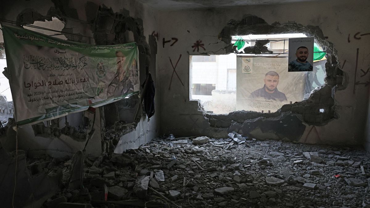 تخریب خانه معتز خواجه، جوان ۲۳ سال فلطینی در روستای نعلین کرانه‌باختری، ۲۳ مه ۲۰۲۳