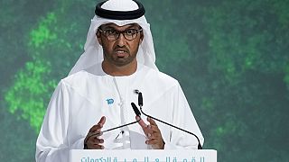 Sultan Ahmed al-Jaber, ministre émirati et PDG de la compagnie nationale pétrolière des Émirats arabes