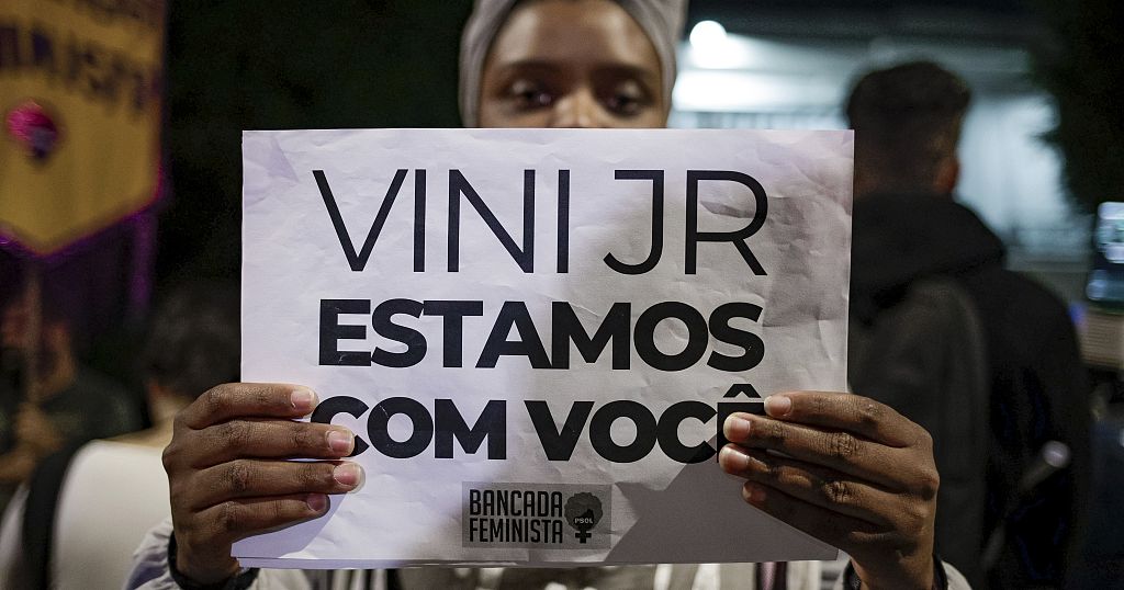 Soccer fans condemn racist slurs against Real Madrid's Vinicius Jr