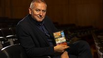 Georgi Gospodinov with his award winning novel