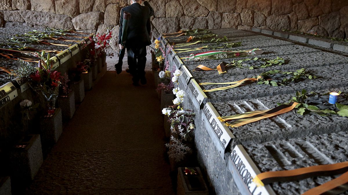 A nácik római mészárlása során megölt áldozatok sírjai