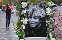 Un portrait de Tina Turner sur le Hollywood Walk of Fame