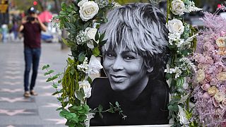 Un portrait de Tina Turner sur le Hollywood Walk of Fame
