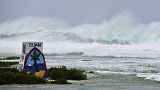 Il tifone Mawar ha portato raffiche a più di 225 chilometri all'ora su Guam