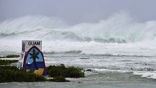 Taifune sind für die Insel im Westpazifik nichts Unbekanntes.