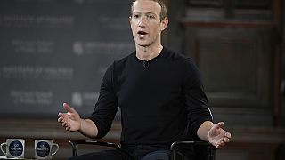 Marc Zuckerberg, 39 anni, presidente di Meta che controlla Facebook e alcune delle app più popolari al mondo
