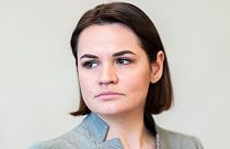 Die belarussische Oppositionsführerin Swetlana Tichanowskaja