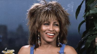 Tina Turner is shown during an interview for NBC'TV "Friday Nite Videos" at the Essex House Hotel in New York on Sept. 14, 1984. 