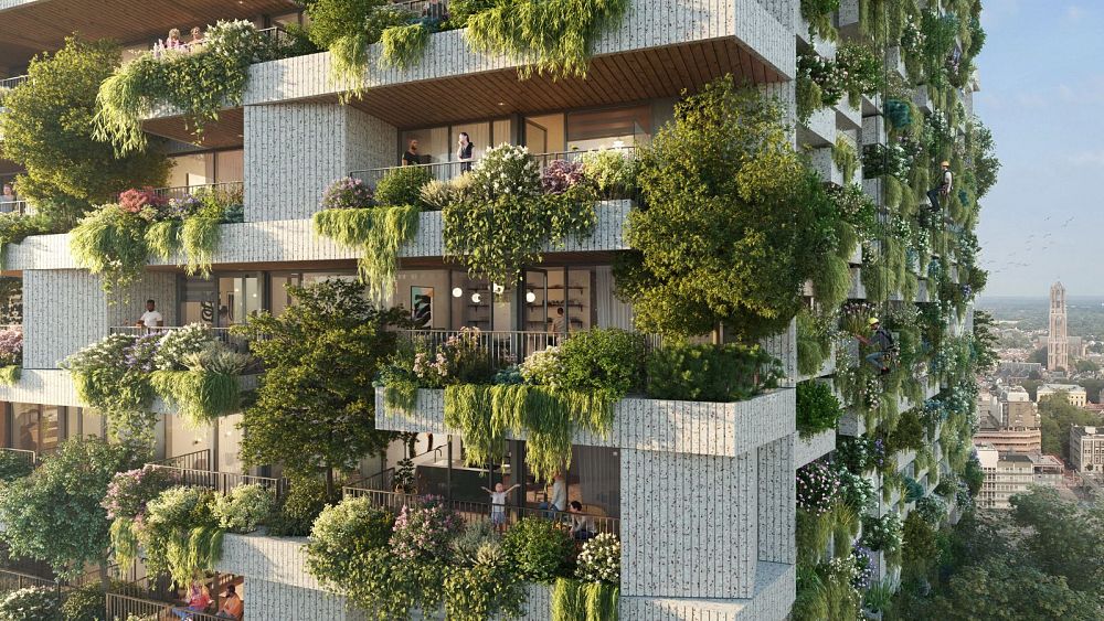 This new vertical forest will breathe out 41 tonnes of oxygen a year