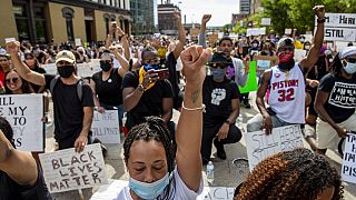 Black Lives Matter tüntetés - Minneapolis, 2020. június 3.