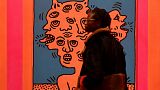 Une œuvre de Keith Haring à Los Angeles