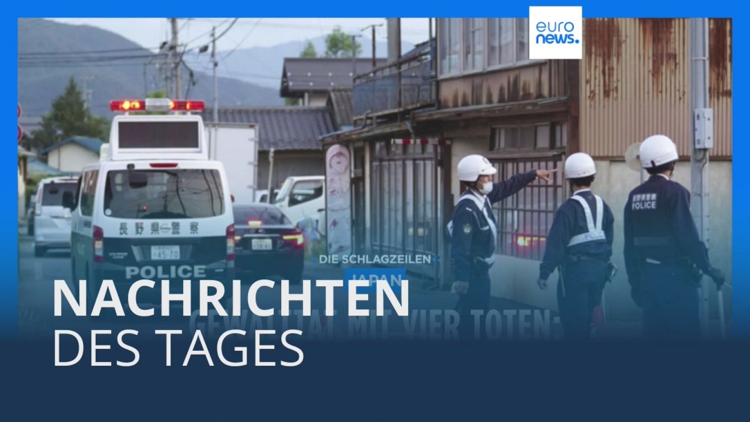 Nachrichten des Tages | 26. Mai - Mittagsausgabe