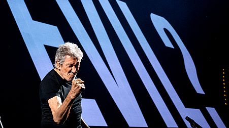 Roger Waters performs at Barclays Arena in Hamburg, Germany, on Sunday to kick off his "This Is Not A Drill" tour. 7 May 2023