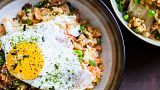 Superfoods eggs and kimchi are both proven to help reduce stress and anxiety