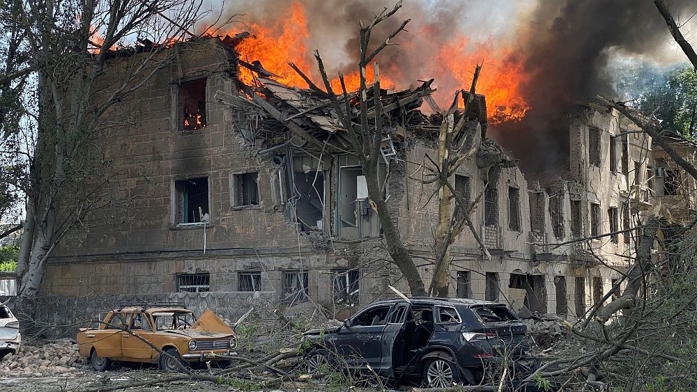 'Record' overnight drone attack on Kyiv kills two 