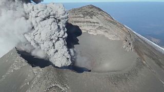 Le volcan Popocatepetl au Mexique connait un regain d'activité