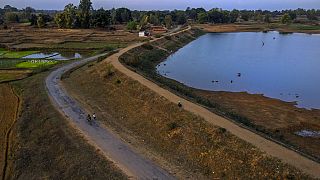 Egy másik közeli víztározó az indiai államban, ami vízhiánnyal küzd