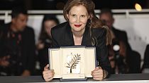 Justine Triet, realizadora do filme "Anatomia de uma queda" vencedor da Palma de Ouro do Festival de Cannes, 2023