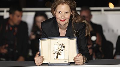 Justine Triet, realizadora do filme "Anatomia de uma queda" vencedor da Palma de Ouro do Festival de Cannes, 2023